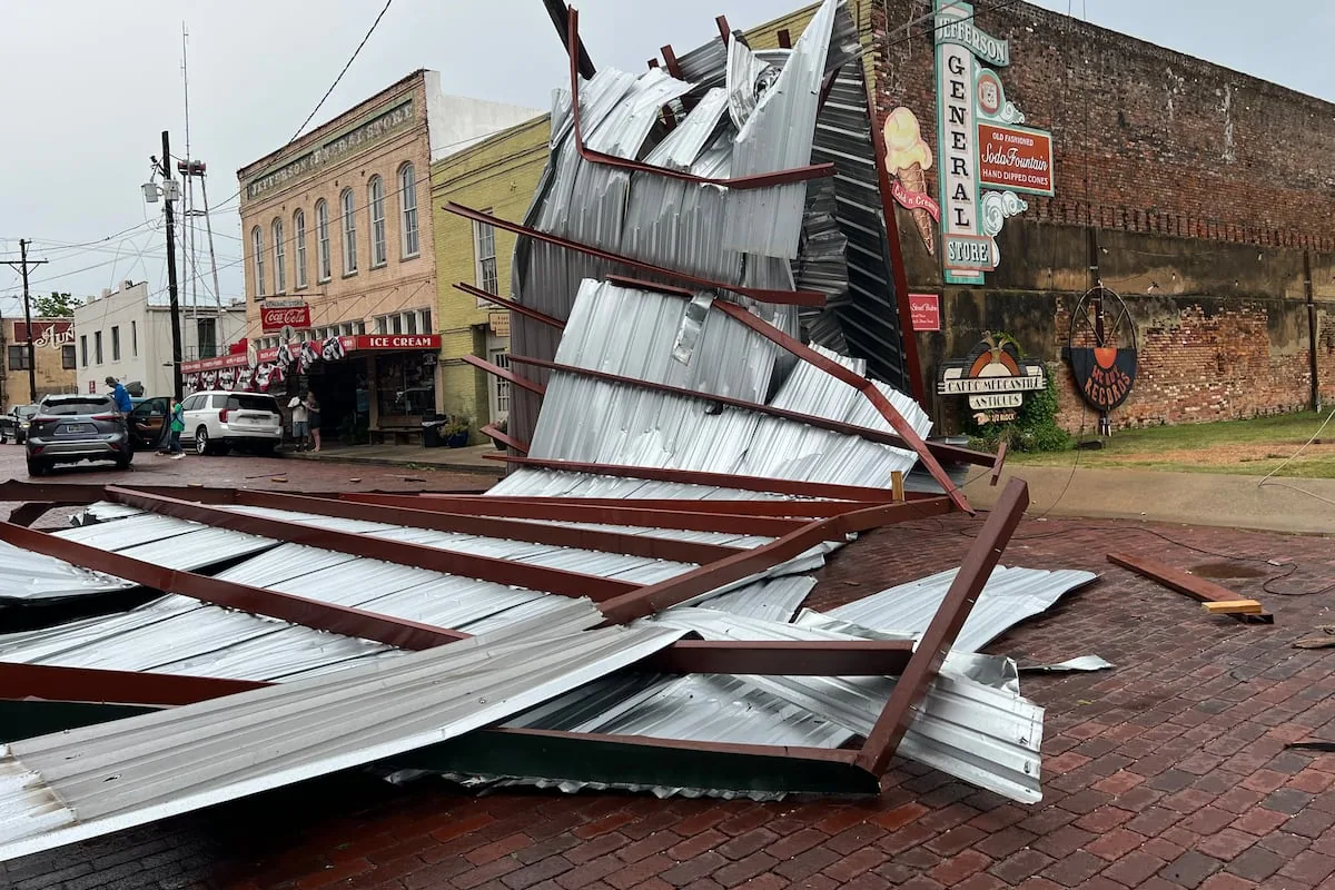 Commercial Wind Damage Roof Repair in Pearland, TX Commercial Wind Damage Roof Repair in Pearland, TX
