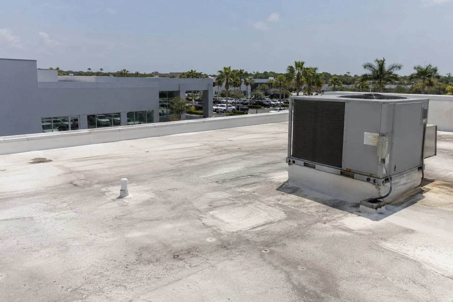 Auto Dealership Roofing in Pearland, TX Auto Dealership Roofing in Pearland, TX