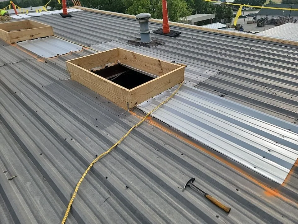 Metal Roof Retrofit in Pearland, TX
