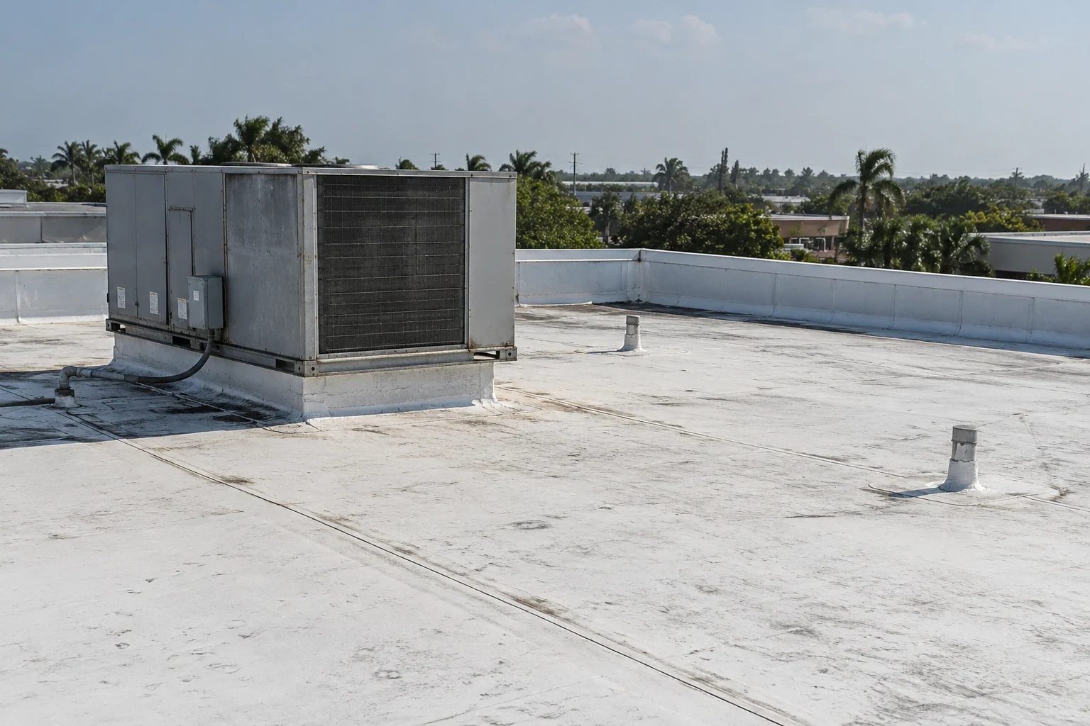 PVC Commercial Roofing in Pearland, TX