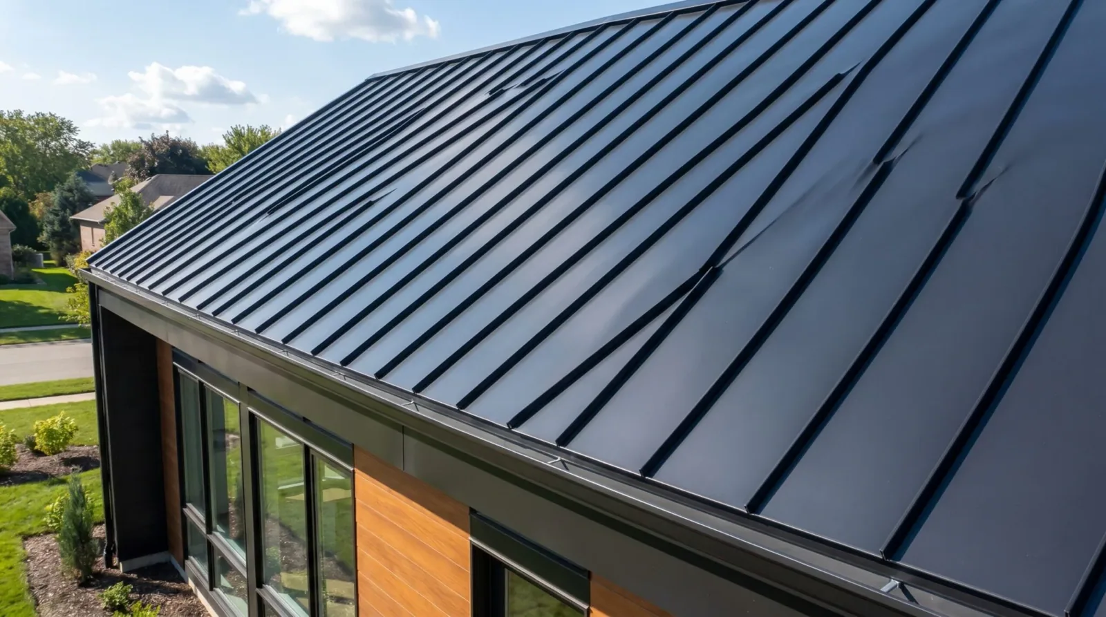 Standing Seam Metal Roofing in Pearland, TX