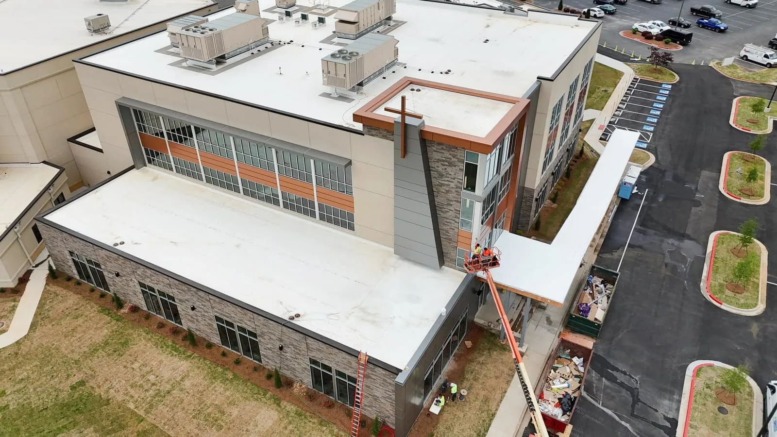 Commercial Roof Inspection in Pearland, TX