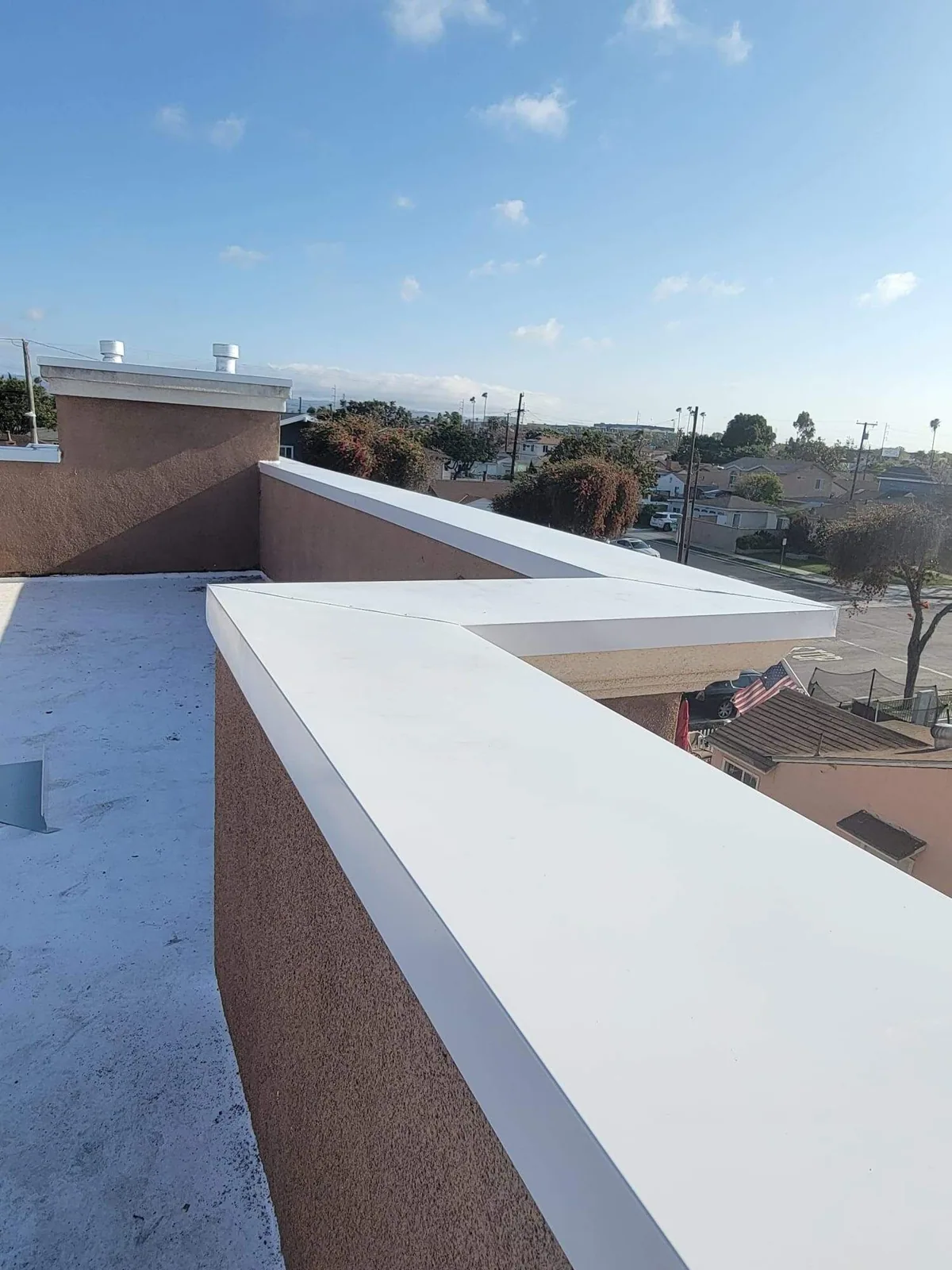 Commercial Roof Edge Metal, Coping and Gutters in Pearland, TX